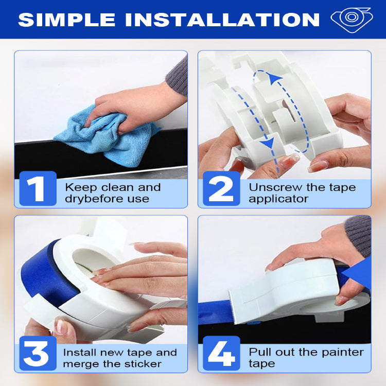 VerfRand™ Verf Tape Applicator