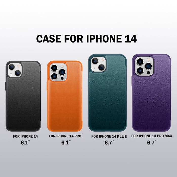 SnapCase™ Leren Telefoonhoesje
