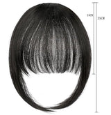 GlamFringe™ Vrouwen Clip-On Luchtige Pony