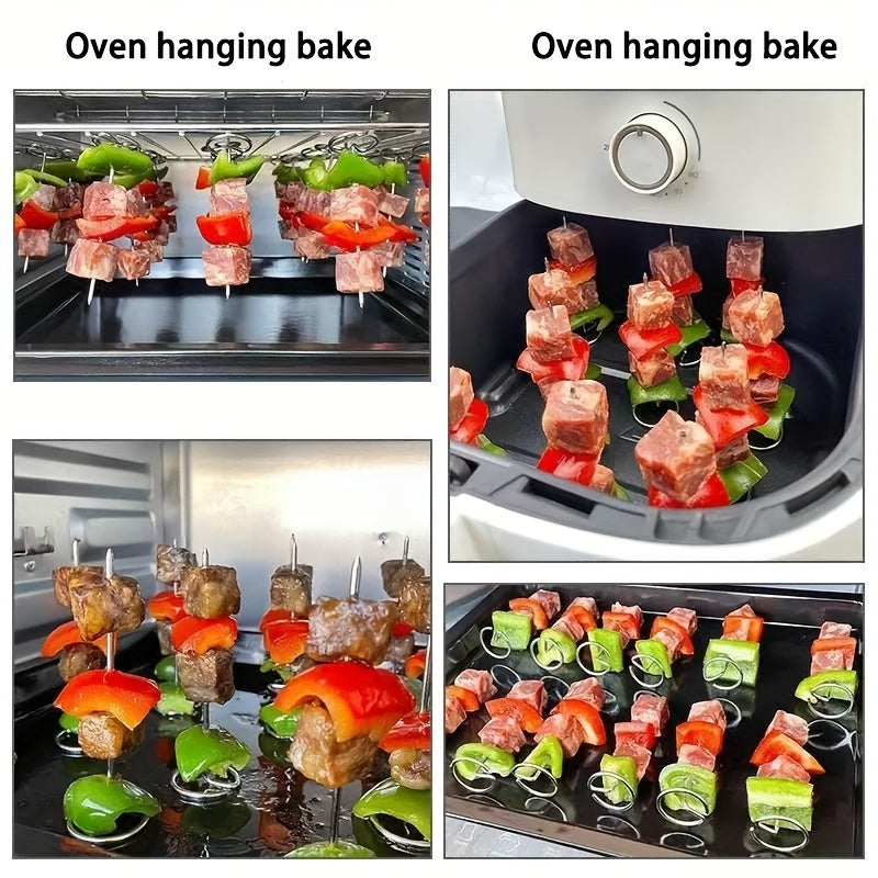 5+5 Gratis | RoosterSpies™ Gelijkmatig Grillspies Set