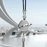 Auto-logo parfumhanger | Kristal & zinklegering | Sprankelende decoratie & cadeau-idee