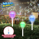 Bubbellamp met LED Licht & Muziek | Lekvrij & Draagbaar | 30x19 cm
