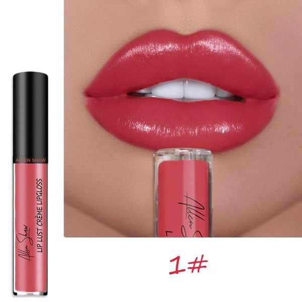 ChromaLuxe™ 12 Kleuren Crème-Textuur Lippenstift voor Luxe Lippen