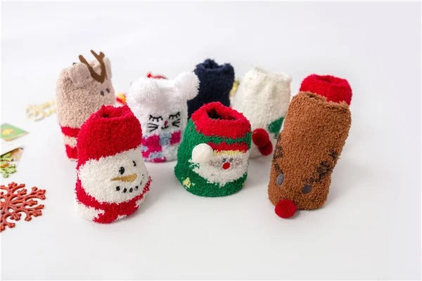 Unisex Kerstsokken | Warme Huissokken | Knus & Cadeauverpakking