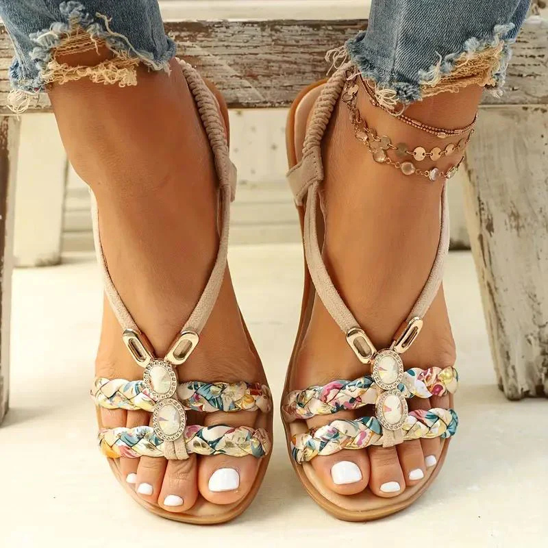 Platte Comfortabele Sandalen voor Vrouwen | Slingback