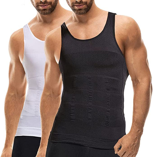 Heren Compressie Onderhemd | Slim Fit | Rugondersteuning & Houdingscorrectie