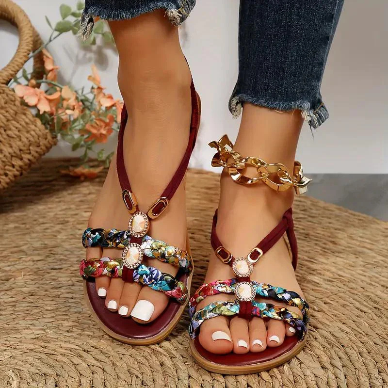 Platte Comfortabele Sandalen voor Vrouwen | Slingback