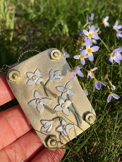 Mini Bloemenpers | Handgemaakt | Compact Formaat 35x50mm | Inclusief Herbarium Droogpapier