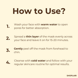 1+1 Gratis | Gezichtsmasker | Zwarte Thee & Ginseng | Tegen Acne, Rimpels & Huidoneffenheden