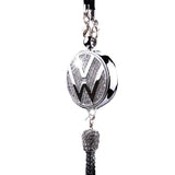 Auto-logo parfumhanger | Kristal & zinklegering | Sprankelende decoratie & cadeau-idee