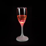 LED Wijn- en Champagneglazen | 6 Kleuren | Vloeistof Geactiveerd | Herbruikbaar | Set van 2 Stuks