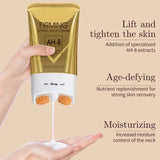 Hals- en Decolletécrème | Verstevigend & Liftend | Met AH-8 Complex & Massage Roller