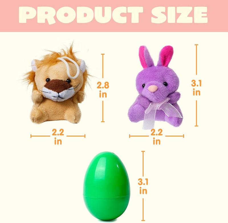 PlushEi™ Knuffelbare Paasvriendjes