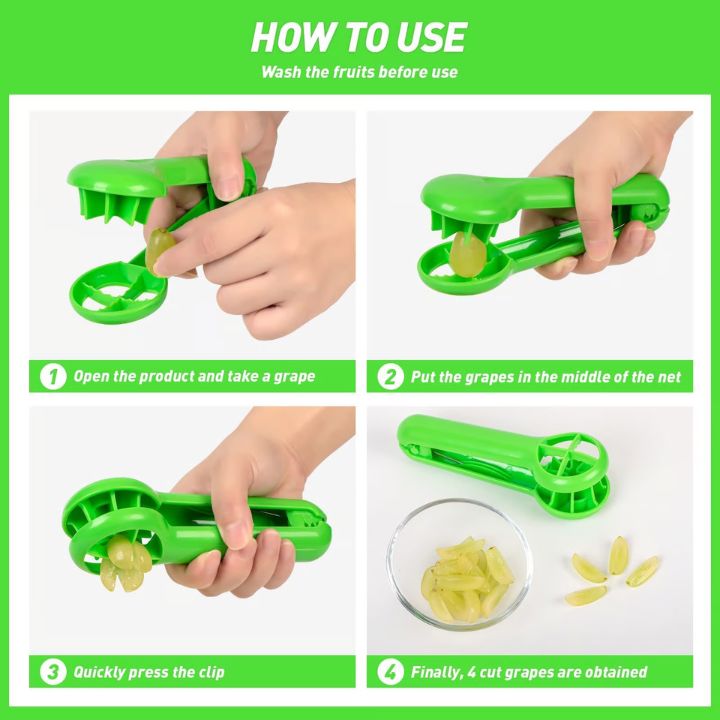 1+1 Gratis | MiniHakken™ Eenvoudig fruit snijden