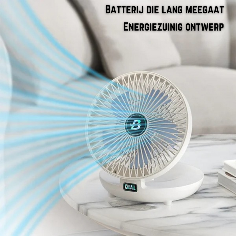 LuchtMist™ Draagbare Slimme Ventilator
