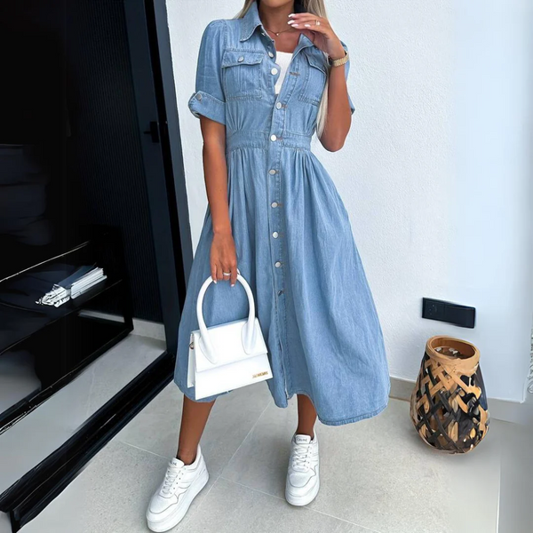 Britt™ Tijdloze Denim-Elegantie