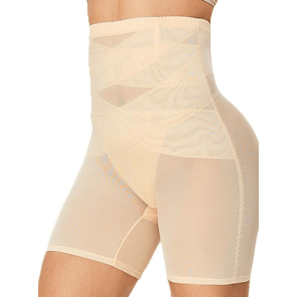 Women’s High-Waisted Shapewear Shorts | Cross Compression | Booty Lift | Smooth Fit