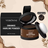 Haarpoeder voor Dekkende Haarlijn & Wenkbrauwen | Waterproof & Langhoudend | Compact Reisset 4 g
