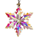Kerst Ornament | Handgeslepen K9 Kristal | Hangend Decoratie Ornament 10,4×8,4 cm