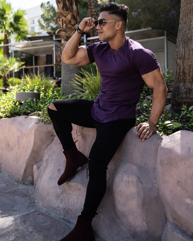 Enrico™ Essentiële Drop-Cut Shirt