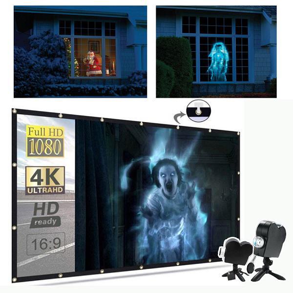 Halloween Projector | Realistische Holografische Scènes | Binnen & Buiten | Inclusief Video’s