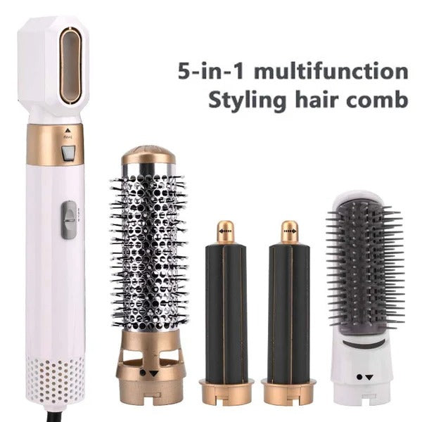 StijlMeester™-5-in-1 Professionele styler voor perfecte looks