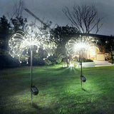 Solar Feuerwerk Lichtketting | 90 LED | Warmwit & Multicolor | IP65 | 95 cm