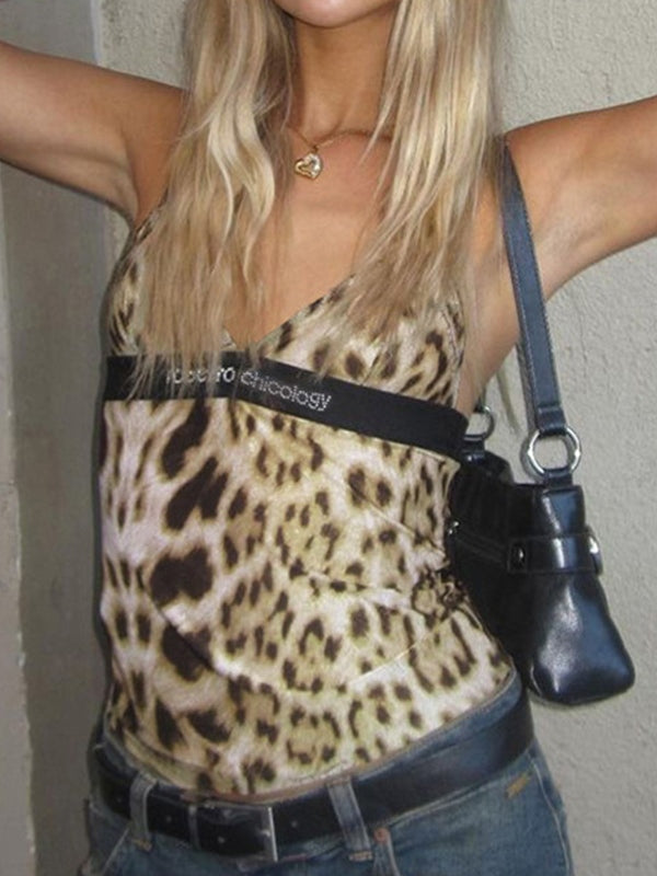 Lucy™ Luipaard camisole top