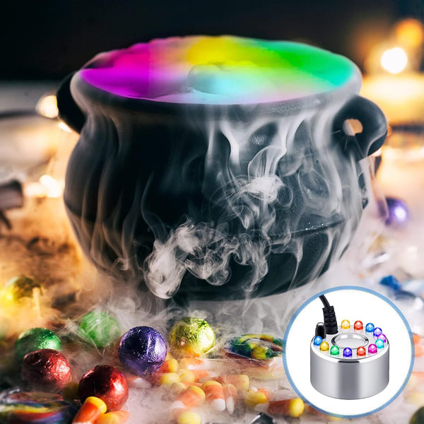 Halloween Mist Maker | Rook- en Licht Effect | Decoratie voor Spookachtige Sfeer