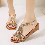 Sariah | Elegante Kristallen Sandalen voor Dames