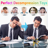 ZappelnFlex™ Stress‑verlicht Spinner Plezier