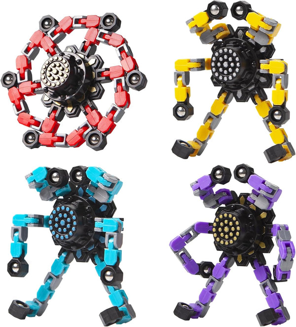 ZappelnFlex™ Stress‑verlicht Spinner Plezier