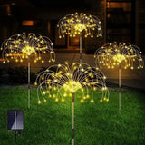 Solar Feuerwerk Lichtketting | 90 LED | Warmwit & Multicolor | IP65 | 95 cm