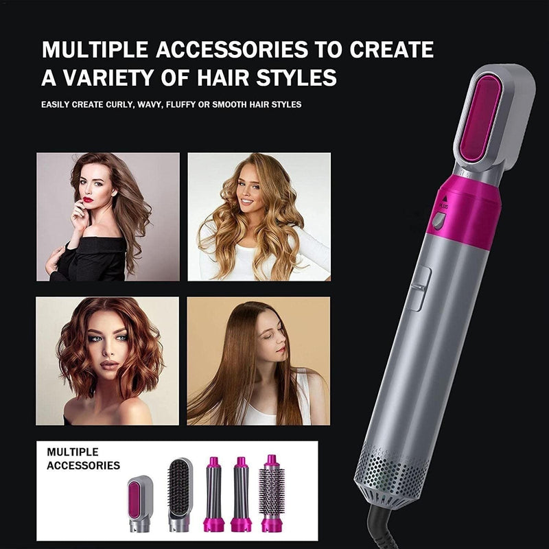 StijlMeester™-5-in-1 Professionele styler voor perfecte looks