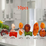 5+5 Gratis | RoosterSpies™ Gelijkmatig Grillspies Set