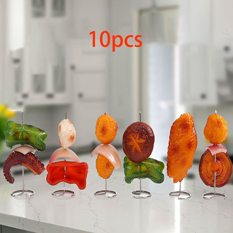 5+5 Gratis | RoosterSpies™ Gelijkmatig Grillspies Set