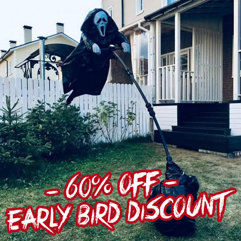 Halloween Vogelverschrikker | Gezicht van de Geest ontwerp | Buitendecoratie