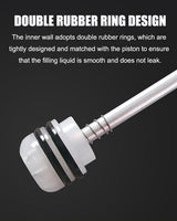 Handmatige Vloeistofpomp | Olie & Remvloeistof Extractor | Dubbele Rubberafdichting | PVC | 300g