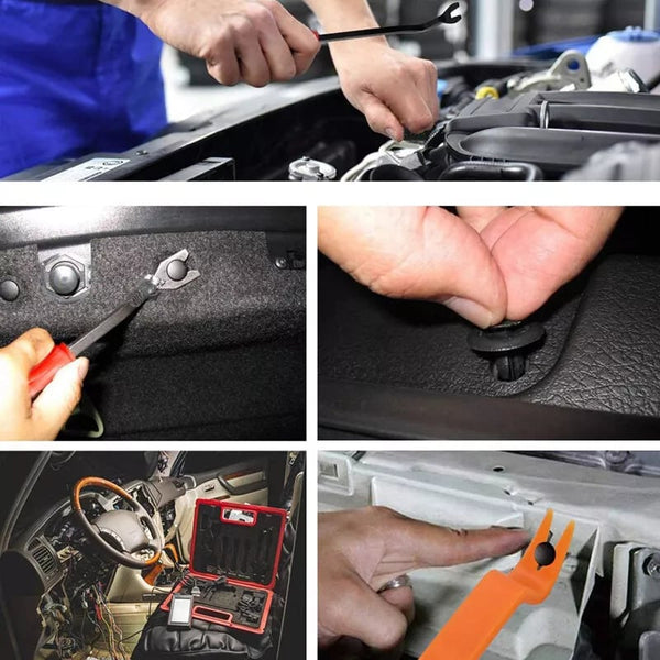 Auto Retainer Clips Set | 725-delig met Verwijdertool | Universele Pasvorm | PP Kunststof
