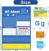 ABCWijzer™ Interactieve Leerposter | Educatief Speelplezier | Letters, Cijfers & Dieren Geluiden