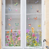 1+1 Gratis | FloraDecoratie™ Herbruikbare Raamstickers