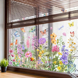 1+1 Gratis | FloraDecoratie™ Herbruikbare Raamstickers