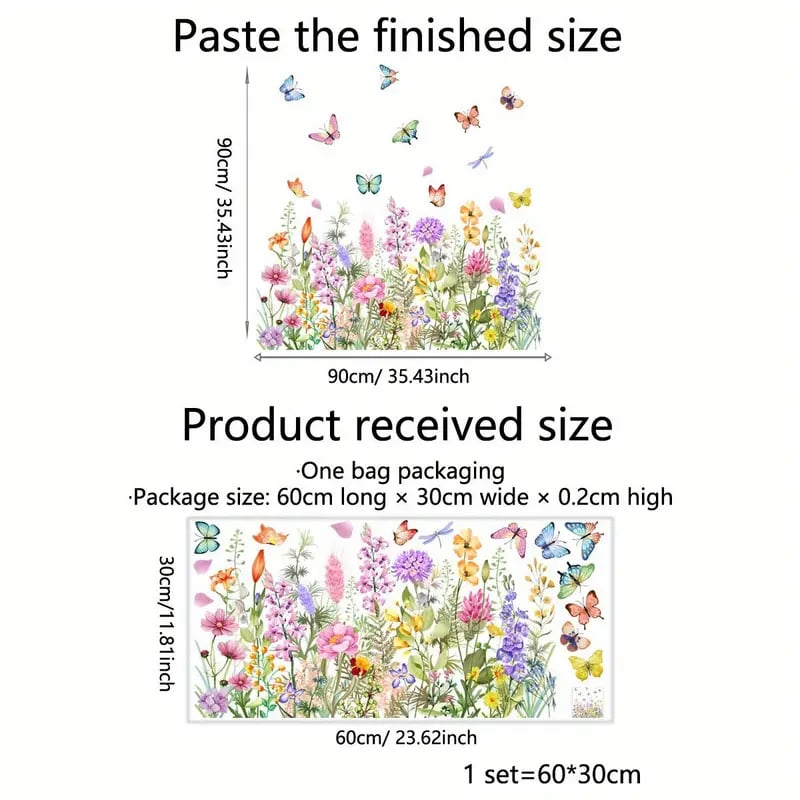 1+1 Gratis | FloraDecoratie™ Herbruikbare Raamstickers