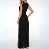 Mouwloze jumpsuit met wijde pijpen voor dames | Zomer