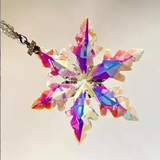 Kerst Ornament | Handgeslepen K9 Kristal | Hangend Decoratie Ornament 10,4×8,4 cm