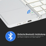 Mini Bluetooth Toetsenbord | Compact, Opvouwbaar & Draagbaar | Inclusief Touchpad