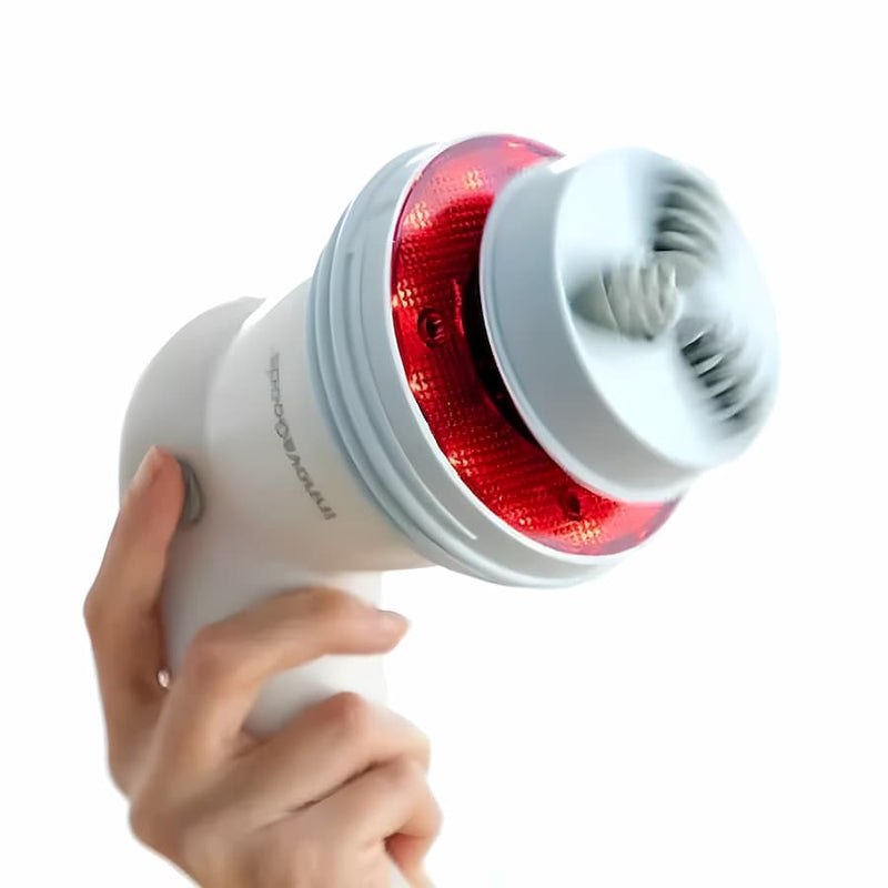 CelluVrij™ Anti-Cellulitis Apparaat | Infrarood Warmte & Diepe Weefselmassage | Gladdere Huid in 4 Weken