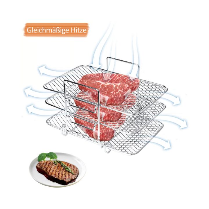 FryRack™ Multi-Laags Kookvermogen