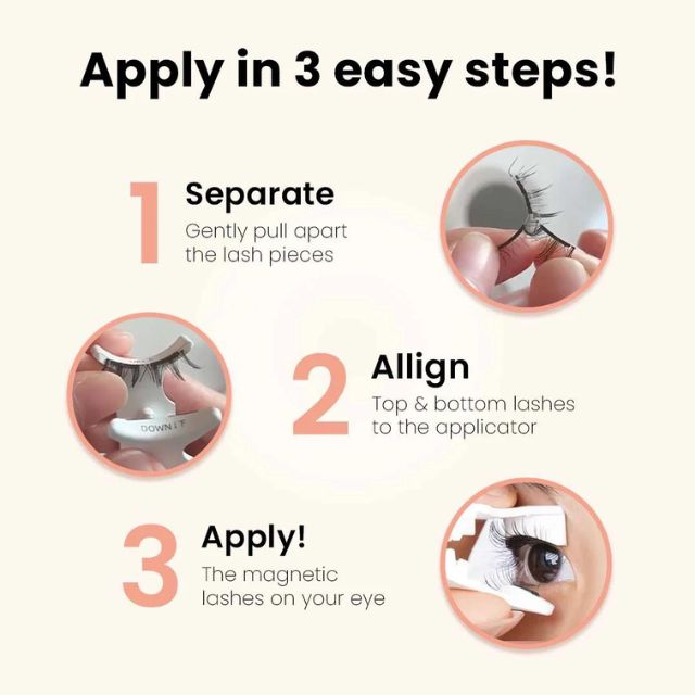 WimperBetoveren™ Magnetische Instant Wimpers