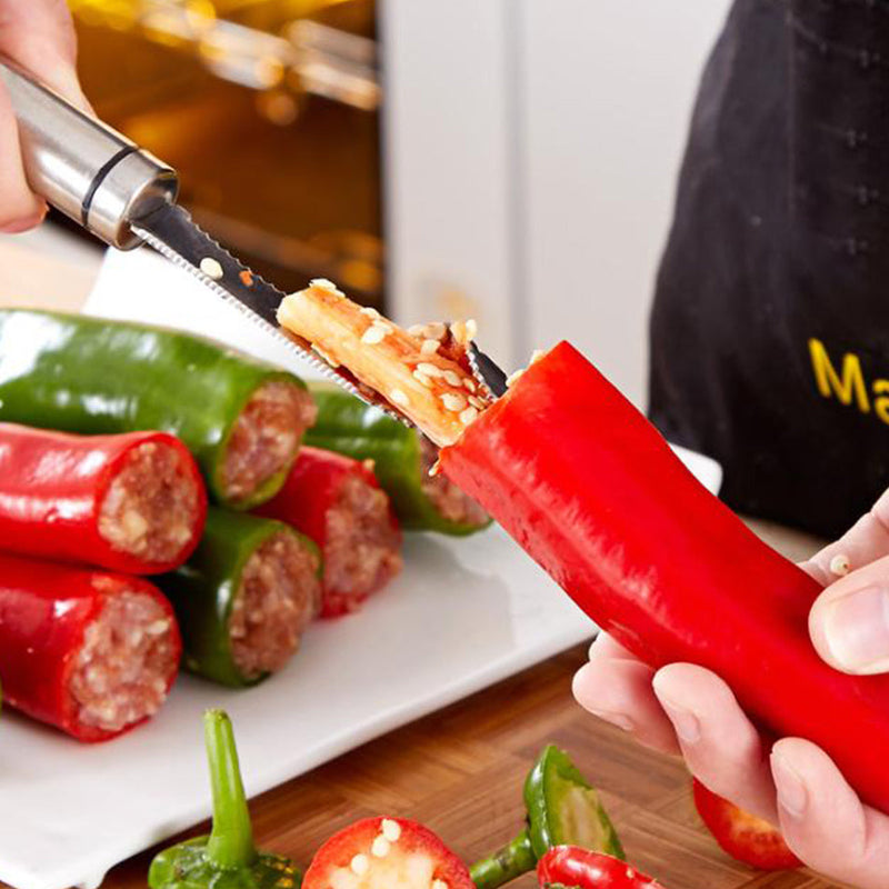 3+2 Gratis PitVerwijderaar™ Makkelijk Schoonmaken Peper